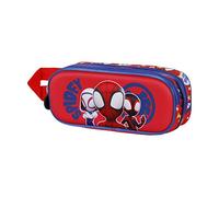 Marvel Spiderman Gang-Trousse 3D Double, Rouge