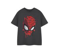 Marvel Spiderman Gris Friendly Neighbourhood Kids T-shirt à manches courtes Garç