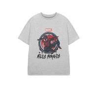 Marvel Spiderman Gris Miles Jump T-shirt à manches courtes Garçon