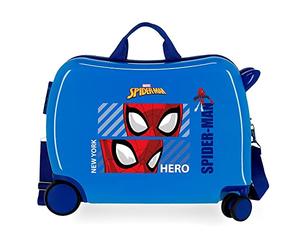 Marvel Spiderman Hero, Bleu, Talla Unica, Valise pour Enfant