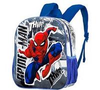 Marvel Spiderman Jumping-Sac à dos 3D Petit, Gris Gris G