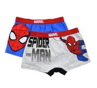 Marvel Spiderman, Lots de 2 Boxers, Garçon (FR/ES, Âge, 3 Ans, 4 Ans, Taille Normale, Bleu)