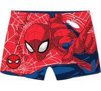 Marvel Spiderman Maillot de bain pour garçon Maillot de bain Short de bain Maillot de bain Respirant Séchage rapide 98/104 110/116 122/128, rouge, 98-104