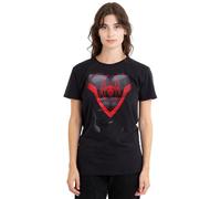 mandarin creative ltd Spiderman Miles Morales Costume Ladies T Shirt, Black, Noir, M Femme