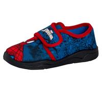 Marvel Spiderman Pantoufles pour garçons à fermeture facile