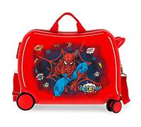Marvel - Valise trotteur Spiderman Pop - 7559 Rouge
