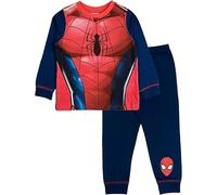 Marvel Spiderman Pyjama court garçon, bleu, 7-8 ans