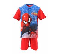 Marvel Spiderman, Pyjama Court, Garçon (Rouge,6 Ans)