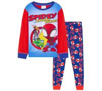 Marvel Spiderman Pyjama pour garçon, Vêtements de Nuit Confortables et Respirants - Cadeau garçon (Multi, 5-6 Ans)