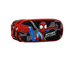 Marvel Spiderman Rally-Trousse 3D Double, Noir
