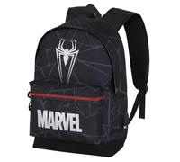 Marvel Spiderman Reflect-Sac à dos HS Silver, Noir