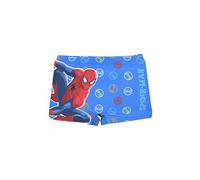 Marvel Spiderman Short de Bain pour Garçon, Maillot de Bain D'été, Boxer de Bain pour Garçon, Spiderman Short de Bain Natation, Taille 8 Ans, Bleu