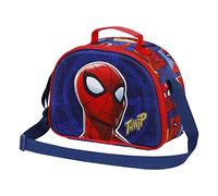 Marvel Spiderman Sides-Sac à Goûter 3D, Bleu