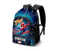 Karactermania Sac à dos Marvel Spiderman Skills-Zaino Fight 3.0 Noir 31 x 41 cm 22 L