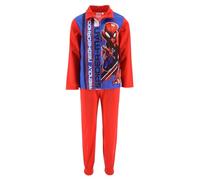 Marvel Spiderman Survêtement Garçon, Ensemble 2 Pièces Spiderman, Combinaison de Sport Rouge, Sweat et Pantalon, Tailles 3 a 8 Ans (FR/ES, Âge, 8 Ans, Taille Normale, Rouge)