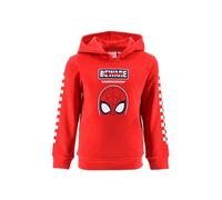Marvel Spiderman Sweat à Capuche pour Garçon, Pull Sweatshirt Cadeau pour Enfants, Tailles 3 à 8 Ans (FR/ES, Âge, 8 Ans, Taille Normale, Rouge)