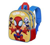 Marvel Spiderman Team-up-Sac à Dos 3D Elite, Jaune, 26 x 31 cm, Capacité 8 L