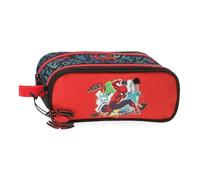 Disney Joumma Bags, Marvel, Spiderman Urban, Trousse scolaire, trousse pour enfant, fabriquée en polyester., rouge, trousse