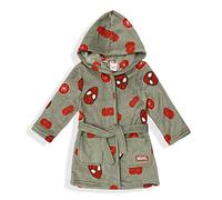Marvel Spiderman VH2046 Peignoir à capuche pour garçon, Vert, 3 ans