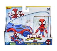 Hasbro Spidey et Ses Amis fantastiques - Spidey et Web-Crawler, Figurine d'action et véhicule, pour Les Enfants à partir de 3 Ans