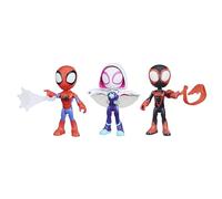 Marvel Spidey And His Amazing Friends, Pack de 3 Figurines Exclusivité sur Amazon