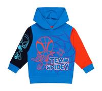 Marvel Spidey and His Amazing Friends Sweat à capuche pour garçon - Ghost-Spider - Pull à capuche 100 % coton - Pour jeunes fans de super-héros, bleu, 3-4 ans