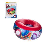 Marvel Spidey Chaise Gonflable, Chaise Longue Enfant Spider-Man, Tapis de Plage, Chaise Aquatique, Chaise Ronde Multicolore