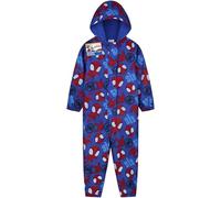 Marvel Spidey Combinaison de Pluie Garçon et Tout-Petit Combinaison Enfant Imperméable avec Capuche Tenue de Pluie (5-6 Ans, Bleu)