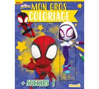 Marvel Spidey et ses amis extraordinaire - Mon gros coloriage + stickers ! - Livre de coloriage avec stickers - Dès 4 ans
