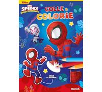 Marvel Spidey et ses amis extraordinaires - Colle et colorie - Livre de coloriage avec stickers - Dès 3 ans