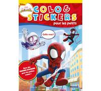 Marvel Spidey et ses amis extraordinaires - Colo & Stickers pour les petits - Livre de coloriage avec stickers - Dès 3 ans