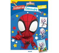 Marvel Spidey et ses amis extraordinaires - Colorie, Découpe, Colle - Livre de coloriage, découpage et collage - Dès 3 ans