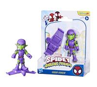Marvel Spidey et Ses Amis Extraordinaires, Figurine Bouffon Vert avec Accessoire