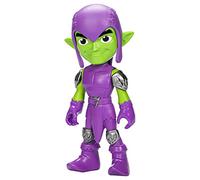 Marvel Spidey et Ses Amis Extraordinaires, Figurine Green Goblin géante de 22,5 cm, Jouet de Super-héros préscolaire
