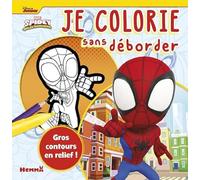 Marvel Spidey Et Ses Amis Extraordinaires - Je Colorie Sans Déborder (Spidey)