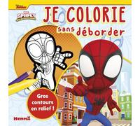 Marvel Spidey et ses amis extraordinaires - Je colorie sans déborder (Spidey) - Collectif - Hemma - broché - Document jeunesse