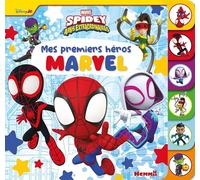 Marvel Spidey et ses amis extraordinaires - Mes premiers héros Marvel - Tout-carton avec onglets - Livre d'éveil 2 ans - Livre d'éveil Spidey - Livre d'éveil Marvel