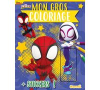 Marvel Spidey et ses amis extraordinaires - Mon gros coloriage + stickers ! (Team Spidey) - Collectif - Hemma - broché - Document jeunesse