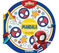 Marvel Spidey et ses amis extraordinaires - Mon premier mandala à colorier - Livre de coloriage détente - Dès 3 ans