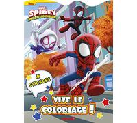 Marvel Spidey et ses amis extraordinaires - Vive le coloriage ! - Livre de coloriage avec stickers - Dès 4 ans