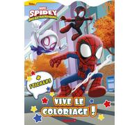 Marvel Spidey et ses amis extraordinaires - Vive le coloriage ! (Spidey, Ghost-Spider, Spin) - + stickers - Collectif - Hemma - broché - Document jeunesse
