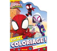 Marvel Spidey et ses amis extraordinaires - Vive le coloriage ! - Livre de coloriage avec stickers - Dès 4 ans