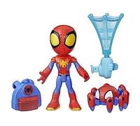 Marvel Spidey et Ses Amis Extraordinaires Web-Spinners, Figurine Spidey avec Accessoire Toile