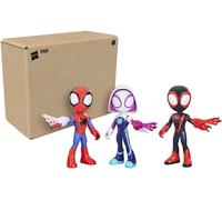 Hasbro – Pack de figurines Marvel – Spidey and His Amazing Friends – 3 grandes figurines