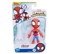 Marvel Spidey & His Amazing Friends Action Figures Superheroes + Villains (Choose Figure) (Spidey (4 inch))