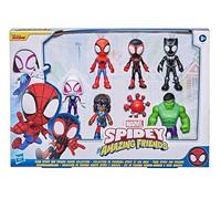 Marvel Spidey & His Amazing Friends Action Figures Superheroes + Villains (Choose Figure) (Spidey Heroes Pack (7 Figures))