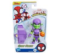 Marvel Spidey & His Amazing Friends Figurines super-héros + méchants (choisissez la figure) (gobelin vert (10,2 cm)