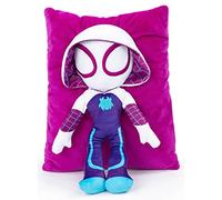 Marvel Spidey & His Amazing Friends Gwen Ghost Spider Oreiller en peluche super doux 38,1 cm