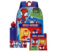 Marvel Spidey ses amis extraordinaires Ensemble Sac à Dos Enfant 4 Pièces