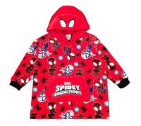 Marvel Spidey Spiderman Sweat à capuche en polaire pour garçon, Rouge, 4-7 ans
